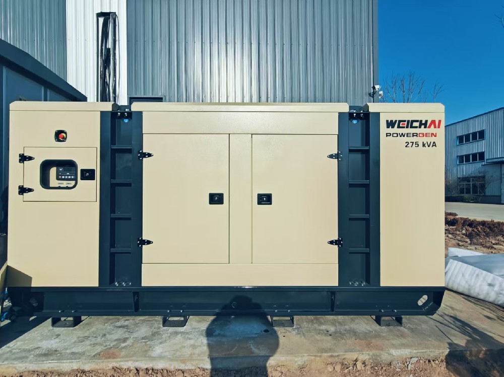 某實驗室濰柴原裝靜音箱柴油發(fā)電機